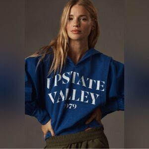 Pilcro fabric mix hoodie size xs